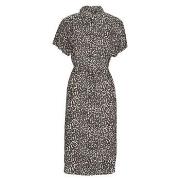 Robe Vero Moda VMBUMPY SS CALF SHIRT DRESS NOOS