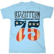 T-shirt Led Zeppelin 1975 North American Tour