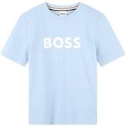 T-shirt enfant BOSS Tee shirt junior Bleu ciel J50718/783