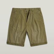 Short G-Star Raw D24544 C962 PLEATED CHINO-B212 SMKE OLIVE