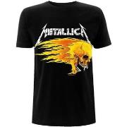 T-shirt Metallica Flaming Skull Tour '94