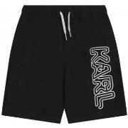 Maillots de bain enfant Karl Lagerfeld Short de bain junior Karl Noir ...