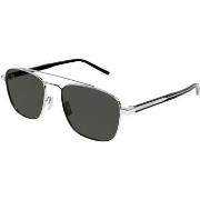 Lunettes de soleil Saint Laurent SL 665 Lunettes de soleil, Argent/Gri...