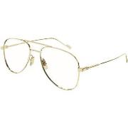 Lunettes de soleil Saint Laurent CLASSIC 11 YSL Cadres Optiques, Or/Tr...