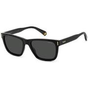 Lunettes de soleil Polaroid PLD 6186/S Lunettes de soleil, Noir/Gris, ...