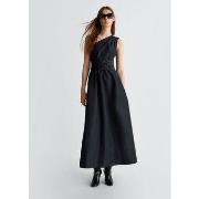 Robe Liu Jo Robe monobretelle noire en taffetas