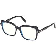 Lunettes de soleil Tom Ford FT5947-B Cadres Optiques, Noir, 54 mm