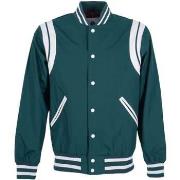 Blouson Harrington Varsity femme racing green