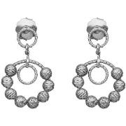 Boucles oreilles Orusbijoux Boucles D'oreilles Argent Rhodié Doubles C...