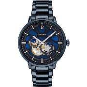 Montre Pierre Lannier TRIO Cadran Bleu Bracelet Acier Bleu