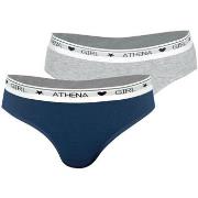 Culottes &amp; slips Athena Lot de 2 slips fille Coton Utlra Doux Girl...