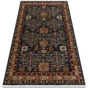 Tapis Rugsx Tapis KESHAN franges Cadre oriental 6174/53511 ble 160x230...