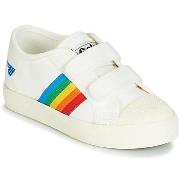 Baskets basses enfant Gola COASTER RAINBOW VELCRO