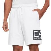 Short Emporio Armani EA7 Short homme Ea7 Emporio Armani blanc 3DPS63 P...