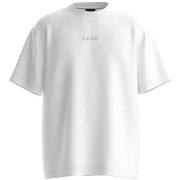 T-shirt BOSS T-SHIRT TEE 10 EN COTON BLANC