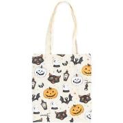 Sac Bandouliere Something Different Spooky Cat And Pumpkin