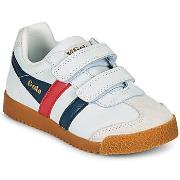 Baskets basses enfant Gola HARRIER LEATHER VELCRO