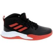 Baskets basses enfant adidas Ownthegame K Noir Rouge Blanc