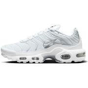 Baskets Nike Air Max Plus White Metallic Silver