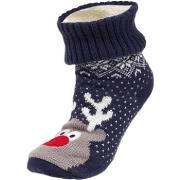 Chaussettes enfant Isotoner Chaussettes fourrées Enfant Noël Renne 1/8...