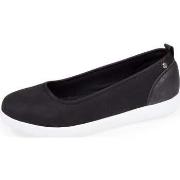 Ballerines Isotoner Ballerine Femme Slip-on confort Noir