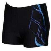 Boxers Arena MAILLOT DE BAIN JUNIOR - BLACK-TURQUOISE-NEON BLUE - 10/1...