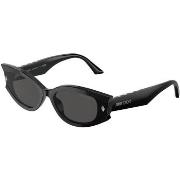 Lunettes de soleil Jimmy Choo JC5015U Lunettes de soleil, Noir/Gris, 6...