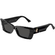 Lunettes de soleil Jimmy Choo JC5009 Lunettes de soleil, Noir/Gris, 53...