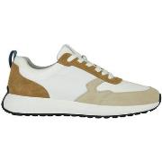 Baskets Geox U Volpiano sneaker camoscio e tessuto