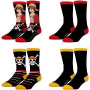 Chaussettes Freegun Lot de 4 paires de chaussettes homme One Piece