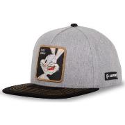 Casquette Capslab Casquette homme flat visière plate Looney Tunes Bugs...