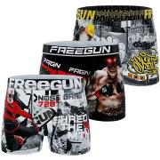 Boxers Freegun Lot de 3 boxers homme Garantie 2 ans Sport