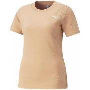 T-shirt Puma 674063_her_slim_tee_-_beige