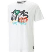 T-shirt Puma T-shirt Uomo 539237_showcase_tee_bianco