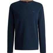 Sweat-shirt BOSS Pull Tempesto Bleu Foncé