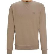 Sweat-shirt BOSS Sweater Westart Marron Clair