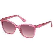 Lunettes de soleil enfant Guess GU9238 Lunettes de soleil, Rose/Marron...