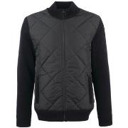 Sweat-shirt Barbour Pull zippé noir