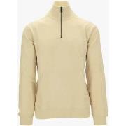 Polaire BOSS Sweat demi zip blanc