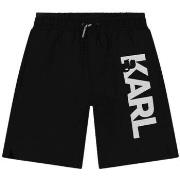 Maillots de bain enfant Karl Lagerfeld Short junior noir Z30023/09B