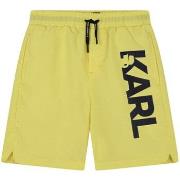 Maillots de bain enfant Karl Lagerfeld Short de bain junior jaune - Z3...