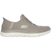 Baskets Skechers BASKETS SLIP-INS SUMMITS CLASSY NIGHT GRIS