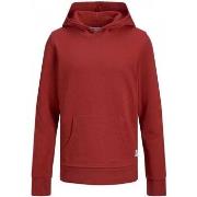 Sweat-shirt enfant Jack &amp; Jones 12184813 BASIC SWEAT HOOD-RED DAHI...