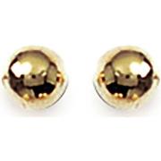 Boucles oreilles Brillaxis Boucles d'oreilles boules dorées 4mm