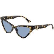 Lunettes de soleil Jimmy Choo JC5008 Lunettes de soleil, Havana/Bleu c...