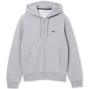 Manteau Lacoste Hooded Jacket - Gris Chiné