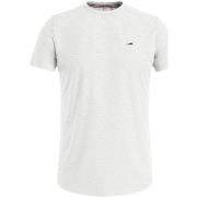 T-shirt Tommy Jeans T Shirt Homme Ref 55843 Blanc