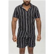 Ensembles de survêtement Kebello Ensemble Short,Chemise Noir H