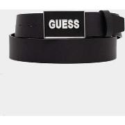 Ceinture Guess Ceinture en cuir pour hommes avec boucle logo