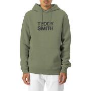 Sweat-shirt Teddy Smith Sweat SICLASS HOODY Turbulence Kaki